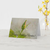 Yellow Rose Flower Art Verjaardag Kaart (Gele Bloem)