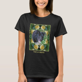 Yellow Rose Flower Lijst Creëer Uw eigen foto T-shirt