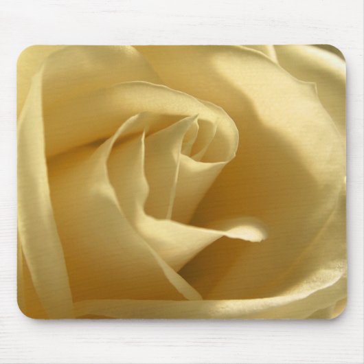 Yellow Rose Flower Petals  Floral Foto Muismat (Voorkant)