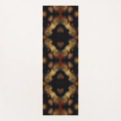 Yellow Rose Flowers Abstracte Natuur Yogamat (Voorkant)