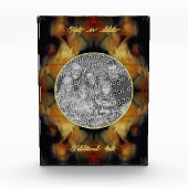 Yellow Rose Flowers Creëer Uw Eigen Fotoblokken (Voorkant)