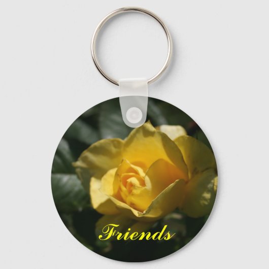 Yellow Rose Friends Sleutelhanger (Voorkant)