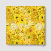 Yellow Rose Friendship Bouquet Gerbera Daisy Gastenboek (Achterkant)