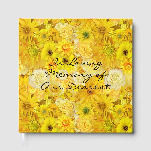 Yellow Rose Friendship Bouquet Gerbera Daisy Gastenboek (Voorkant)