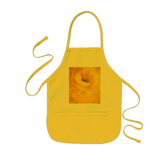 Yellow Rose Girls Apron Kinder Schort (Voorkant)