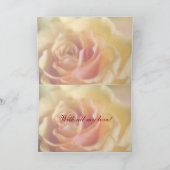 Yellow Rose · Happy Moederdag Kaart (Binnen)