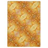 Yellow Rose Ikat Klembord (Achterkant)