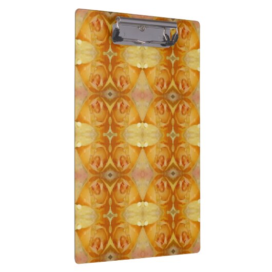 Yellow Rose Ikat Klembord (Rechts)