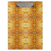 Yellow Rose Ikat Klembord (Voorkant)