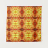 Yellow Rose Ikat Recoleta Tapestry Wandkleed (Voorkant (horizontaal))