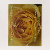 Yellow Rose  Jigsaw Puzzel (Verticaal)
