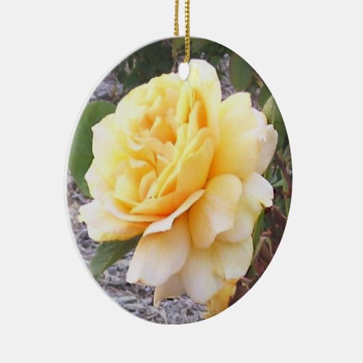 Yellow Rose Memorial Ornament (Rechts)