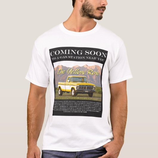 Yellow Rose Movie Poster afbeelding T-shirt (Voorkant)