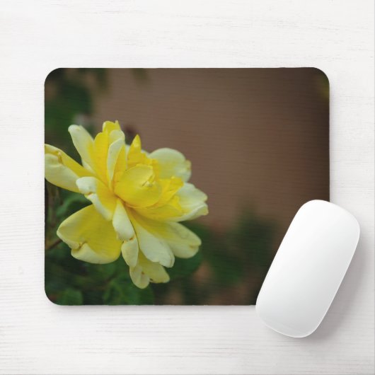 Yellow Rose Muismat (Met muis)