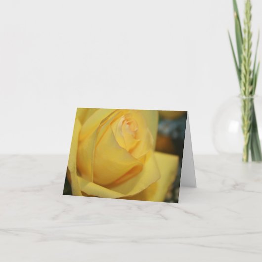 Yellow Rose Note-kaarten Kaart (Voorkant)
