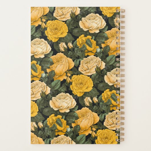 Yellow Rose Planner (Achterkant)