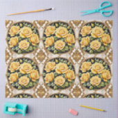 Yellow Rose Populair Mooi Collectie Tissuepapier (Craft)