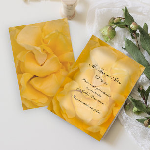 Yellow Rose Quinceañera Save the Date