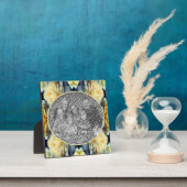 Yellow Rose Raindrops Voeg je eigen foto toe Fotoplaat (Insitu)