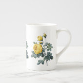Yellow Rose Redoute Bone China Mok (Rechts)