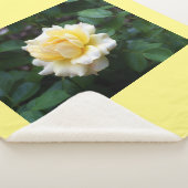 Yellow Rose Sherpa Blanket Deken (3/4)
