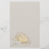 Yellow Rose Stationery Briefpapier (Voorkant)