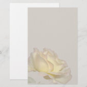 Yellow Rose Stationery Briefpapier (Voorkant / Achterkant)