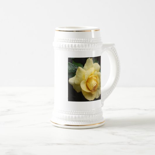Yellow Rose Stein Bierpul (Voorkant rechts)