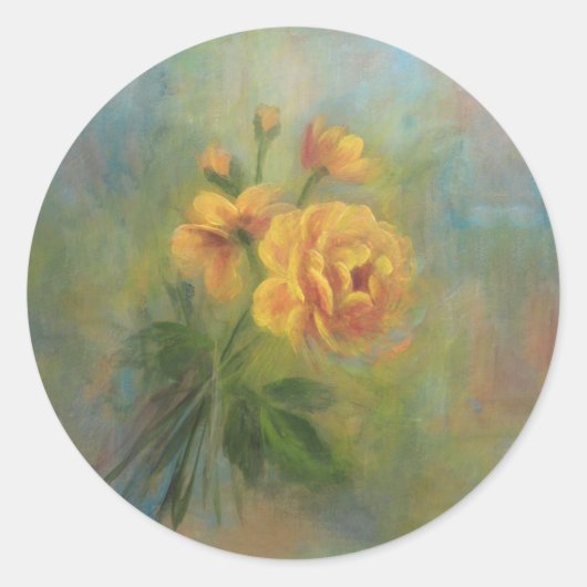 Yellow Rose sticker (Voorkant)