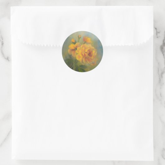Yellow Rose sticker (Tas)