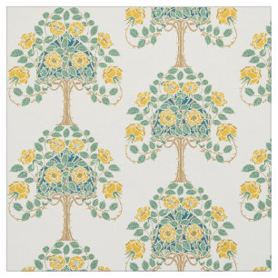 Yellow Rose Struik 1909 Kunst en ambacht Stof