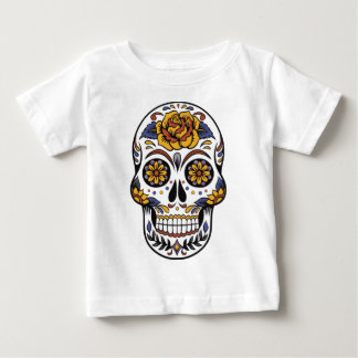 Yellow Rose Sugar Skull