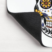 Yellow Rose Sugar Skull Muismat (Hoek)