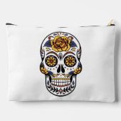 Yellow Rose Sugar Skull Naam / Verwijderen Etui (Achterkant)