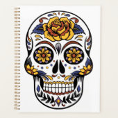 Yellow Rose Sugar Skull Planner (Voorkant)