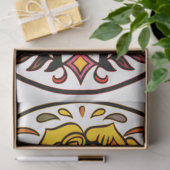 Yellow Rose Sugar Skull Tissuepapier (Geschenk)