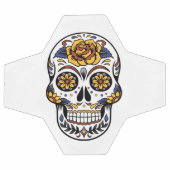 Yellow Rose Sugar Skull Voetbal (Enkel)