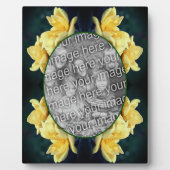 Yellow Rose Trio Creëer Uw Eigen Foto Fotoplaat (Voorkant)