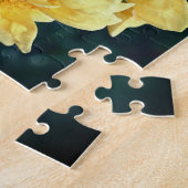 Yellow Rose Trio Lijst Creëer Uw eigen foto Legpuzzel (Zijkant)