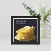  Yellow Rose Vow Vernieuwing Kaart (Staand voorkant)