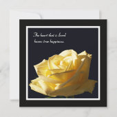 Yellow Rose Vow Vernieuwing Kaart (Voorkant)