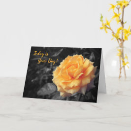 Yellow Rose Wedding Blessing Gefeliciteerd Kaart
