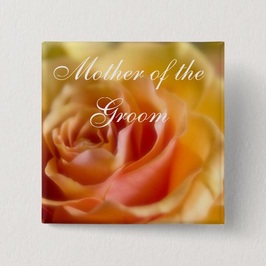 Yellow Rose ・ Wedding Button (Voorkant)