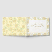 Yellow Rose Wedding Gastenboek (Volledig)