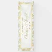 Yellow Rose Wedding Spandoek (Verticaal)
