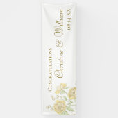 Yellow Rose Wedding Spandoek (Verticaal)