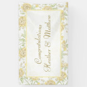 Yellow Rose Wedding Spandoek (Verticaal)
