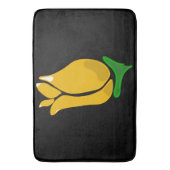 Yellow Rosebud Badmat (Voorkant Verticaal)