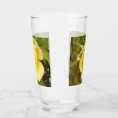 Yellow Rosebud Glas (Links)
