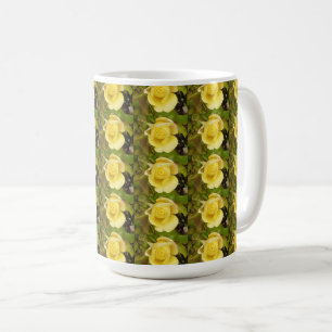 Yellow Rosebud Koffiemok